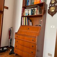 MOBILE IN LEGNO LIBRERIA / SCRITTOIO
