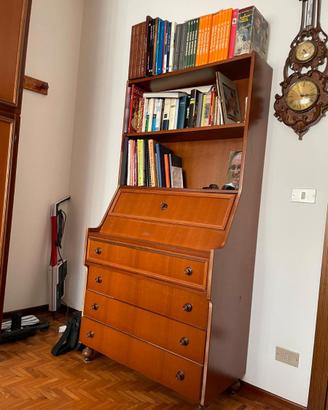 MOBILE IN LEGNO LIBRERIA / SCRITTOIO