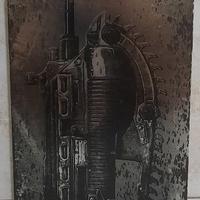 GEARS OF WAR 2 CUSTODIA IN METALLO