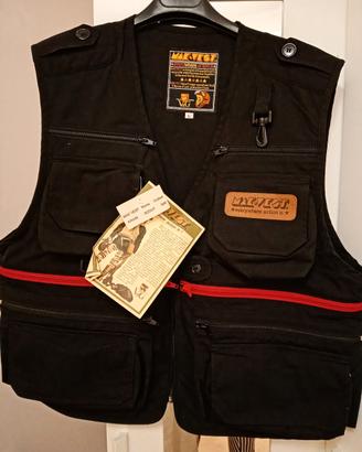 Gilet Vintage Marvest Mar West"Scout" Nero- 