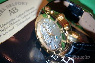 Orologio André Belfort Terra Nova oro e argento