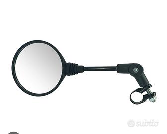 Specchietto retrovisore pieghevole per moto enduro