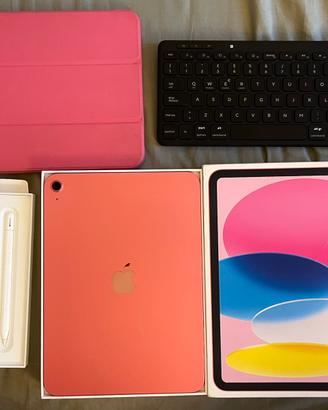 Ipad 2025 con apple pencil, con tastiera e cover