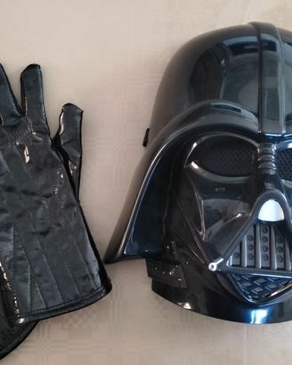 Maschera+ guanti Darth Vader