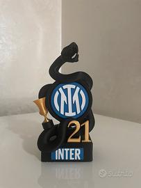 Statuetta celebrativa inter double