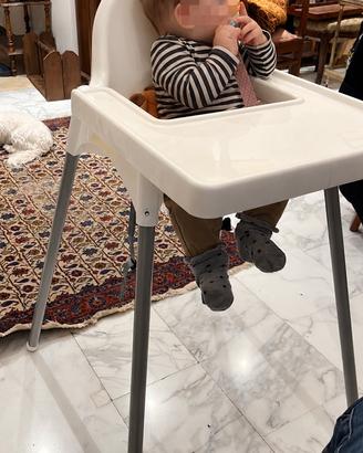 Seggiolone IKEA con vassoio