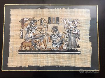 Quadro dipinto Egizio