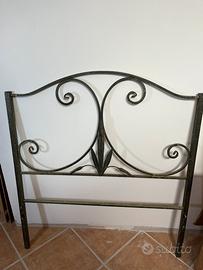 Testata Letto ferro battuto