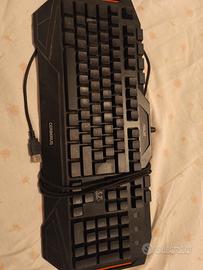 Tastiera Usb Gaming Asus Cerberus Led