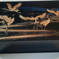 Scatola Laccata Giapponese Yamanaka Laquerware