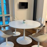 tavolo rotondo bianco