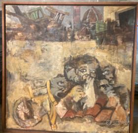 Quadro di Marrucci astratto cubista