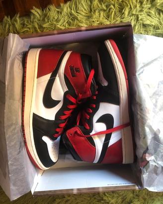 Jordan 1 high balck toe