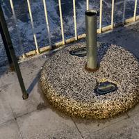 Base ombrellone pietra