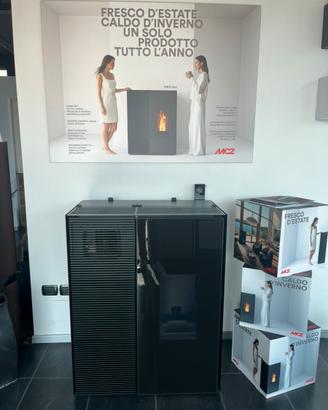 Mcz Eiko 365 nuova stufa + climatizzatore