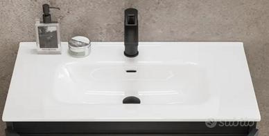 Lavabo da incasso in ceramica per mobile bagno