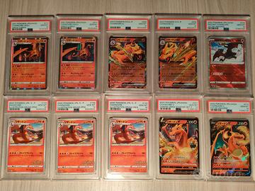 Lotto Charizard PSA 10