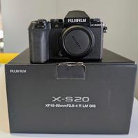 Fujifilm X-S20 Body Nero solo 3.261 scatti mecc