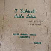 raro fascicolo dei monopoli della libia