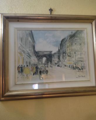 Litografia di Michele Cascella