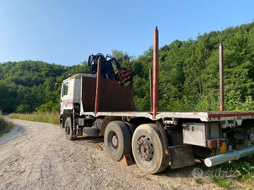 Camion forestale macchina operatrice