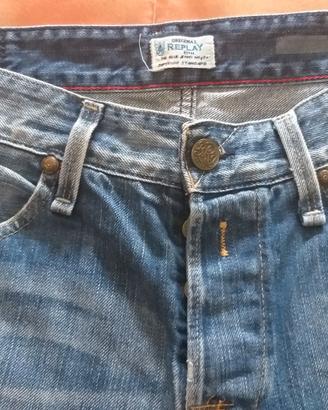 Jeans "REPLAY"   NUOVI  tg. 32 lunghi come foto