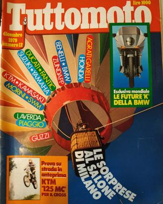 Rivista TUTTOMOTO numero 12 anno 1979