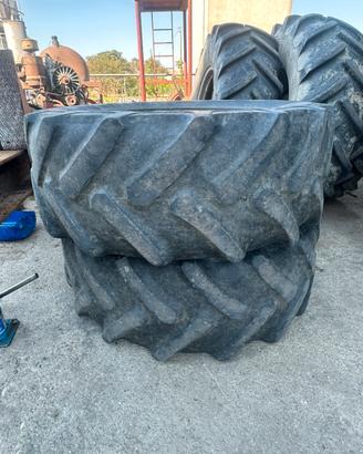 Coppia gomme 420/70r24 usate