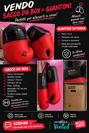 Sacco da box e guantoni