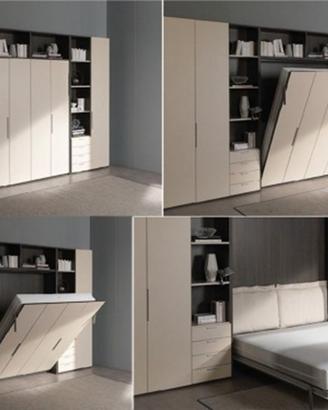 Letto a scomparsa VERTIGO salvaspazio