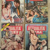 4 Fumetti Attualità Nera / Gialla (Ponzoni/Squalo.