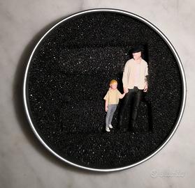 FIGURE PADRE-FIGLIO 1/64 SET 2 PERSONAGGI DIORAMA