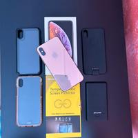 IPhone XS gold 256 gb con accessori