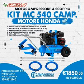MOTOCOMPRESSORE CAMPAGNOLA MC 540 KIT