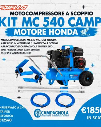 MOTOCOMPRESSORE CAMPAGNOLA MC 540 KIT