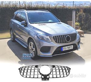 GRIGLIA MERCEDES ML W166 15- LOOK AMG GT CROMO