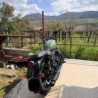 Meteor Fireball matte green