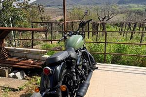 Meteor Fireball matte green