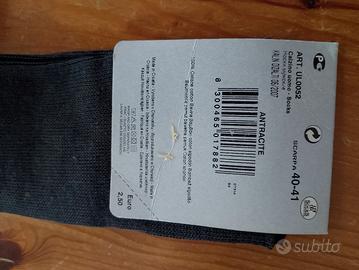 calzino un paio lungo colore antracite Calzedonia 