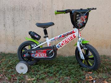 Bici 12" Denver RT Boy gomme EVA e rotelle
