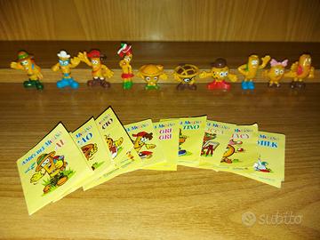 3 Collezioni di personaggi mulino bianco vari anni