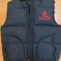Piumino smanicato ralph lauren