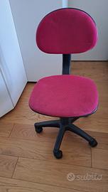 sedia per scrivania
