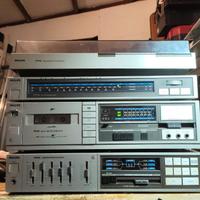 Stereo vintage HiFi Philips FP 142 anni 80