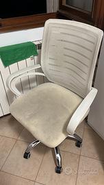 Sedia da ufficio bianca