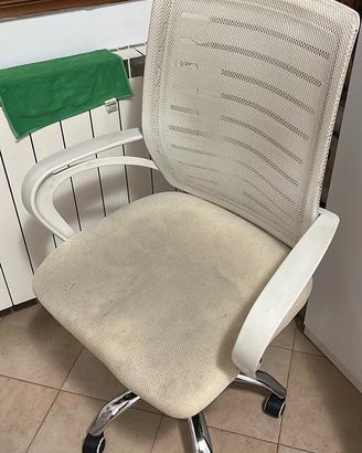 Sedia da ufficio bianca