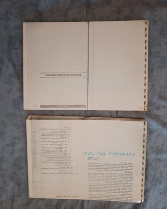 Economia Politica di Cozzi-Zamagni - Ed. Il Mulino