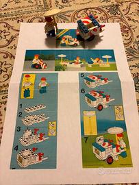 LEGO 6601 CARRETTO DEI GELATI- ICE CREAM CART 1985