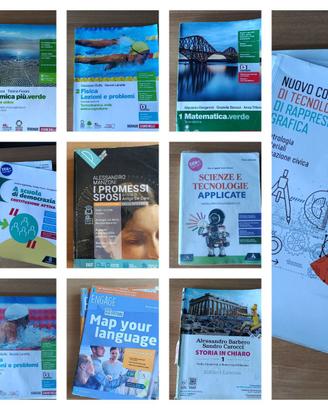 Libri scolastici 1° e 2° Anno Superiore