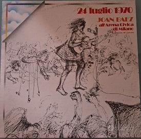 LP Joan Baez 24 Luglio 1970 all'arena civica di MI